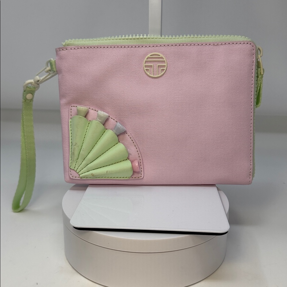 Tory Burch Tory Sport Golf Pouch Wristlet Sporty Green Accessory - Picture 4 of 10